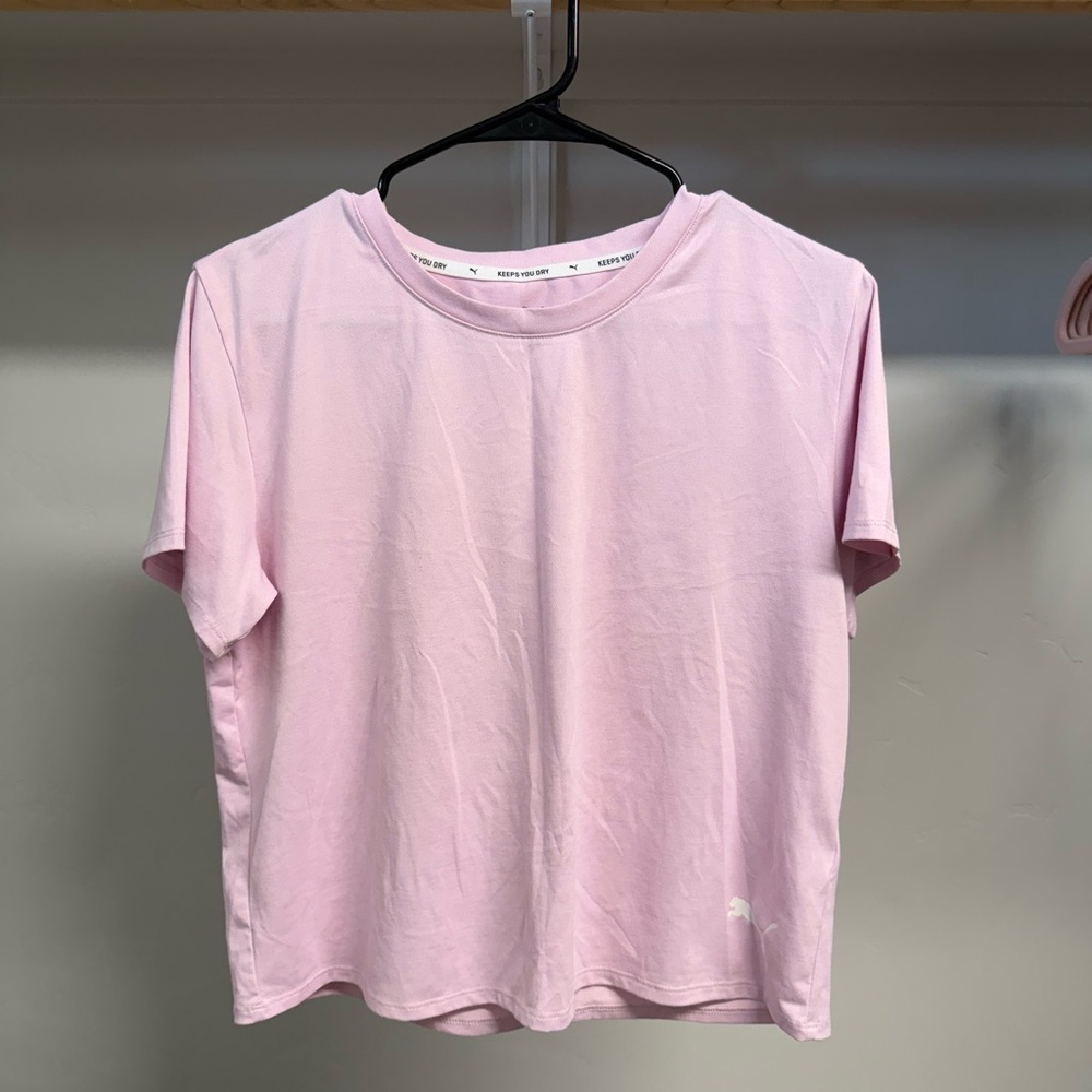 Puma Pink Performance T-Shirt